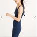 Madewell Dresses | Madewell Denim Apron Bow-Back Dress Size 4 | Color: Blue | Size: 4