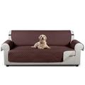 TAOCOCO Sofa Covers 3 Seater,Settee Covers,Sofa Slipcovers,Pet Couch Covers,Non Slip Sofa Covers,Washable Sofa Protectors for Dogs(Chocolate)