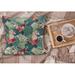 East Urban Home Ambesonne Leaf Fluffy Throw Pillow Cushion Cover, Summer Beach Holiday Themed Hibiscus Plumeria Crepe Ginger Flowers | Wayfair