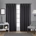 Ivy Bronx Sateen Solid Room Darkening Thermal Pinch Pleat Curtain Panels Sateen in Gray | 63 H in | Wayfair 562C0BBEACD149D882D8C5C52AA3B354