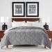 Waverly All Season Down Alternative Comforter Polyester in Gray | 90 H x 90 W x 3 D in | Wayfair P2021-0187-Q