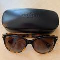 Coach Accessories | Hot Item Coach Polarized Sunglasses | Color: Black/Brown | Size: Os