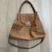 Michael Kors Bags | Michael Kors Leather Camel Satchel Bag | Color: Tan | Size: Os
