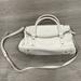 Kate Spade Bags | Kate Spade White Leather Top Handle Cross Body Bag | Color: White | Size: Os