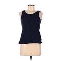 Gap Outlet Sleeveless Blouse: Blue Tops - Women's Size Medium