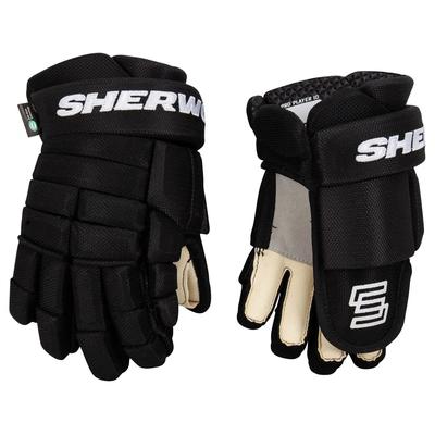 Sher-Wood 5030 Senior Hockey Gloves Black