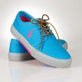 Polo By Ralph Lauren Shoes | Men's Polo Ralph Lauren Vaughn Canvas Sneaker Men’s Size 8 | Color: Blue | Size: 8