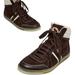 Gucci Shoes | Gucci Coda High Top Suede Leather Sneaker Sz 8g 8.5 Us 283533 Cocoa Brown Shoes | Color: Brown/White | Size: 8.5