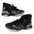 Nike Shoes | Converse X Nike G4 High Black & Silver Sneakers | Color: Black/Silver | Size: 8.5