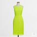 J. Crew Dresses | J. Crew J.Crew Neon Green Yellow Lace Shift Dress Nwt Sz 0 | Color: Green/Yellow | Size: 0