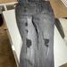 Torrid Jeans | 14r - Torrid Distressed Skinny Jeans | Color: Black/Gray | Size: 14