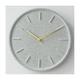 CHUANGRUN Clock Non Ticking Glow in The Dark, Terrazzo Round Clock Non-Ticking Silent Clock Battery Operated, Modern Home Décor for Home Kitchen School Office Wall Clocks