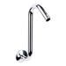 Utility-Sink 10.5-in. Gooseneck Wall-Mounted Shower Arm w/ Flange Stainless Steel in Gray | 12 H x 1 W x 8.5 D in | Wayfair 520 US2419CP