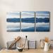 Rosecliff Heights Blue Hour- Premium Gallery Wrapped Canvas - Ready To Hang Canvas, Solid Wood in Blue/Gray/White | 12 H x 24 W x 1 D in | Wayfair