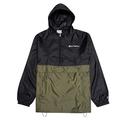 Champion Mens Big and Tall Packable Lightweight Anorak Jacket BLK/Olive 4X