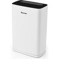 COSTWAY Air Purifier with H13 True HEPA Air Filter, Activated Carbon Filter, Sleep Mode, Air Quality Indicator & 4 Speeds, CADR 300m³/h Air Cleaner Purifiers for Home Office (Air Purifier)