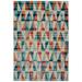 Legata Collection Multi colored Machine-Made Indoor/Outdoor Area Rug