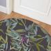 SILVER SQUILL DARK PURPLE Doormat By Becky Bailey