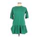 Velvet Torch Casual Dress - DropWaist: Green Dresses - Women's Size X-Small