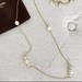 Kate Spade Jewelry | Kate Spade Pearl Necklace + Bracelet Set | Color: Gold/White | Size: Os