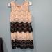 Jessica Simpson Dresses | Jessica Simpson White And Black Lace Tiered Dress | Color: Black/White | Size: 6