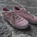 Vans Shoes | Girls Vans Pink Skate Shoes Size 2.5 | Color: Pink/White | Size: 2.5g