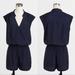 J. Crew Pants & Jumpsuits | J Crew Navy Blue Shorts Romper | Color: Blue | Size: 0