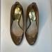 Michael Kors Shoes | Michael Kors Nude Almond Toe Patent Leather Pump. Women Us Size 4.5 | Color: Tan | Size: 4.5