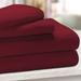 Majestic Sheet Set, California King, Burgundy