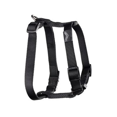 WALKABOUT Chest Halter Adjustable Dog & Cat Harness, Black, Small
