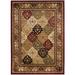 Lyndhurst 221 Multi / Red 8' X 11' Large Rectangle Rug by Safavieh in Multi Red