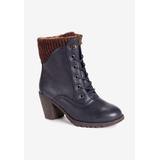 Women's Lacy Lori Water Resistant Boot by MUK LUKS in Navy (Size 8 M)