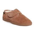 Wide Width Men's Men's Adjustable Closure Bootee by Old Friend Footwear in Chestnut (Size 15 W)