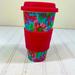 Lilly Pulitzer Dining | Lilly Pulitzer Travel Mug Trippin & Sippin | Color: Blue/Pink | Size: Os