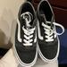 Vans Shoes | Euc Vans Ward Lo Suede Sneakers | Color: Black/White | Size: 6.5