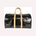 Louis Vuitton Bags | Louis Vuitton Black Monogram Vernis Mercer Keepall Boston Duffle Bag 1025lv11 | Color: Black | Size: 18.5"L X 8"W X 10.5"H