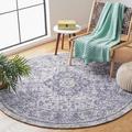 Green 72 x 0.43 in Indoor Area Rug - Charlton Home® Brettney Oriental Handmade Tufted Navy/Gray Area Rug Polyester/Cotton | 72 W x 0.43 D in | Wayfair