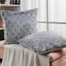 Everly Quinn Faux Fur Pillow Cover Polyester in Gray | 26 H x 4 D in | Wayfair 319C51F7568F4C37BBAA7FF11CD679EA