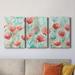 Red Barrel Studio® Poppies & Queen Anne- Premium Gallery Wrapped Canvas - Ready To Hang Canvas in White | 18 H x 36 W x 1 D in | Wayfair