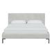 AllModern Rand Velvet Bed Upholstered/Velvet in Brown | 37 H x 79 W x 92 D in | Wayfair D76580F3B0384BEF89E54E700E81F94B