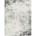 White 108 x 0.25 in Area Rug - Trent Austin Design® Mckeel Light Gray Area Rug Polypropylene | 108 W x 0.25 D in | Wayfair