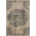 Blue/Brown 96 x 0.39 in Area Rug - Scott Living Oriental Indigo/Tan Area Rug Polyester | 96 W x 0.39 D in | Wayfair 91672 50102 096132 SG