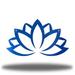 Red Barrel Studio® Posen Lotus Flower Wall Accent Metal in Blue | 4.75 H x 8 W x 0.06 D in | Wayfair C7E82DEC78E74410A1F48F5E07FA23A3