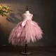 FZCrystal-Robe de demoiselle d'honneur en tulle pour enfants robe de soirée robe de reconstitution