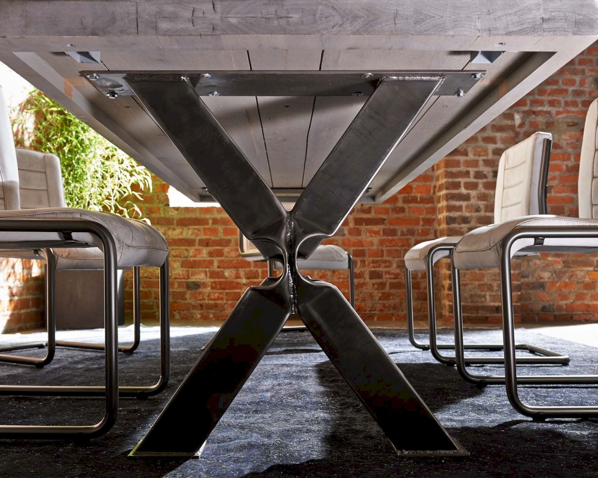 Bodahl Concept4You »Loke« Tischgestell Eisen 73x10x10 cm / Eisen Black Antik Image