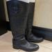 Tory Burch Shoes | Like New Tory Burch Black Riding Boots | Color: Black | Size: 6.5