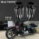 Couvertures de curseur de botte de fourche avant de moto aluminium CNC pour Harley Touring Road