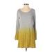 12pm by Mon Ami Casual Dress: Gray Ombre Dresses - Women's Size Small