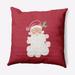 Believe in Santa Decorative Throw Pillow