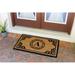 A1HC Hand Crafted by Artisans Geneva Monogrammed Entry doormat (24" x 39")